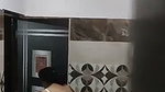 Fatty aunty showing in bathroom