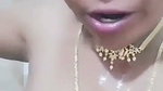 Hot aunty showing her hot figure on live