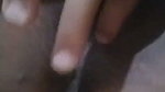 Hot lady fingering her pussy