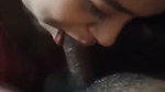 Sexy girl giving deeply Blowjob