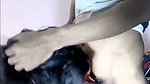 Sexy hot couple giving Blowjob