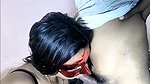 Sexy hot couple giving Blowjob