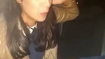 Hot Indian Secretary Gives Blowjob to Boss in Car