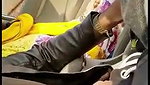 Vintage Pakistani Girl In Yellow Suit Car Blowjob