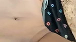 Aunty showing her nude body in open area  lover finger her pussy