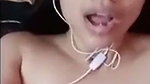 Beautiful girl masturbation  moan loudly
