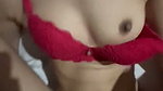 Boyfriend bang his gf on bed hard