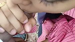 Girlfriend giving Blowjob outdoor
