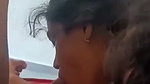 Hot girl giving deeply Blowjob