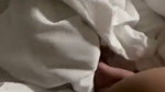 Hot girlfriend give Handjob to lover