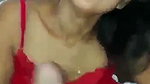 Hot girlfriend giving Blowjob  Handjob