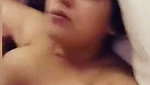 Huge boobs aunty give Blowjob  cum on her face