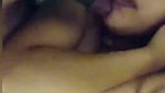 Huge boobs aunty give Blowjob  cum on her face