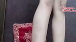 Sexy lady showing her huge melon  pressing