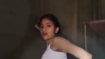 Village sexy slim girl showing