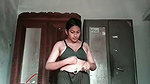 Nude Bangladeshi girl fingers her pussy after stripping
