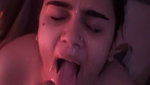 Hot and sexy girl enjoys desi sex and eats cums