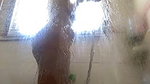nude dusky girl shower