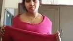 Aunty show her boobs  pussy