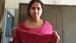 Aunty show her boobs  pussy