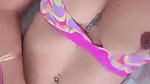 Meetii Kalher Mastrubating with Vibrator on Bed