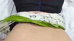 Sexy Desi Woman Green Saree Doggy Fuck Big Ass Cum