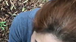 Sexy Pakistani girl giving blowjob in jungle