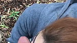 Sexy Pakistani girl giving blowjob in jungle