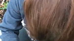 Sexy Pakistani girl giving blowjob in jungle
