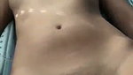 Boyfriend inserting two fingers in gf pussy