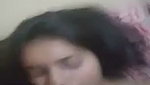 Hot girl give Blowjob  cum on her face