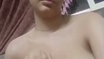 Hot girl shaking her boobs  showing