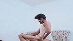 Muslim lover enjoying sex in bedroom