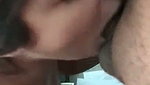 Sexy Mumbai girl giving Blowjob to ex lover