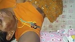 Aunty sleeping  showing her both nipple