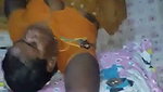 Aunty sleeping  showing her both nipple