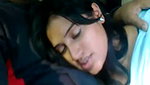 Beautiful girl give Blowjob inside car