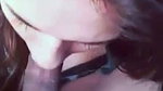 Beautiful girl giving Blowjob deeply