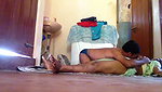 Husband suck boob of neighbour bhabhi on floor