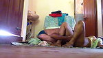 Husband suck boob of neighbour bhabhi on floor
