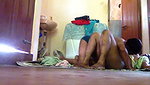 Husband suck boob of neighbour bhabhi on floor