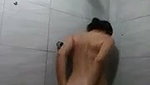 Sexy girl taking bath  Fingering in her ass