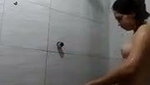 Sexy girl taking bath  Fingering in her ass