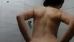 Sexy girl taking bath  Fingering in her ass