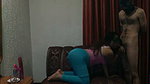 Sexy girlfriend give Blowjob to bf cousin brother
