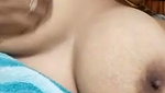 Sexy lady show her huge boobs  pussy