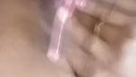 Sexy lady show her huge boobs  pussy