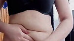 Wow looking girl showing her sexy figure
