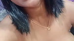 Aunty rubing her pussy  enjoying
