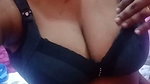 Aunty rubing her pussy  enjoying